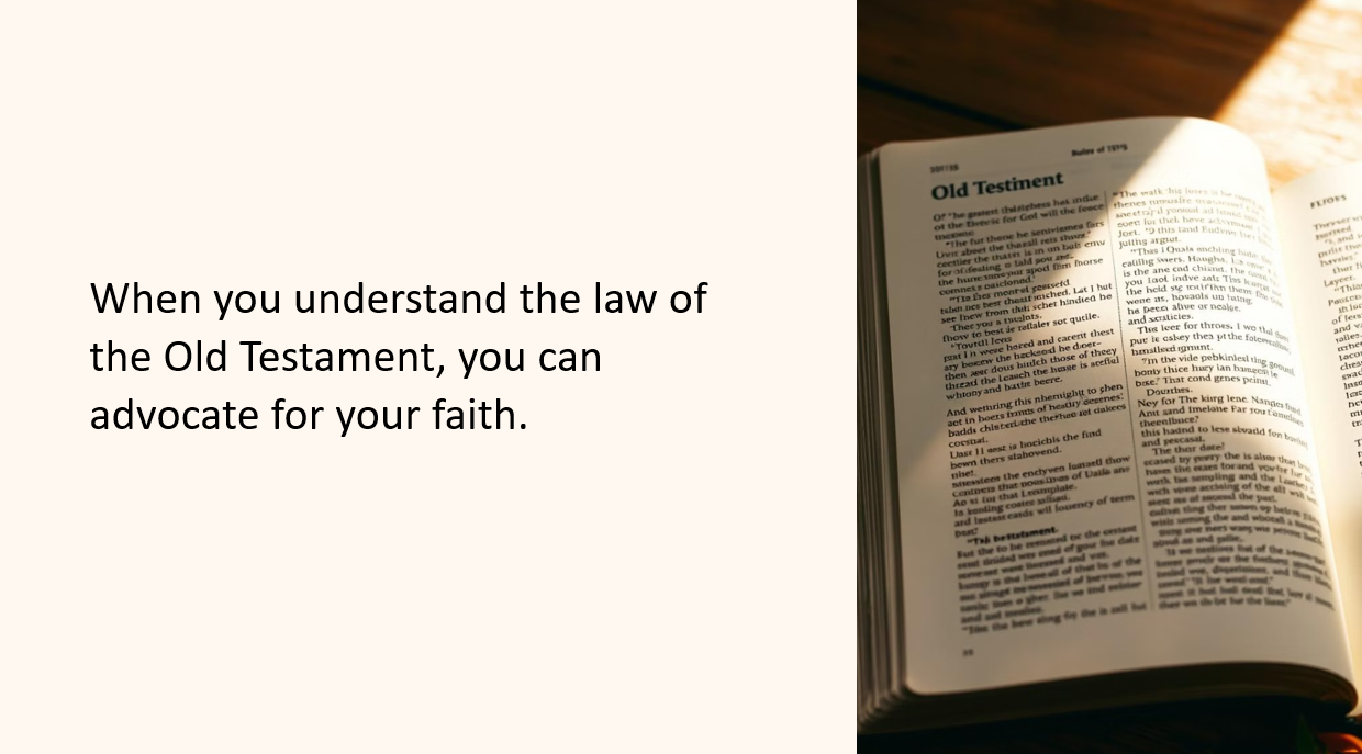 Understanding the Law of the Old Testament