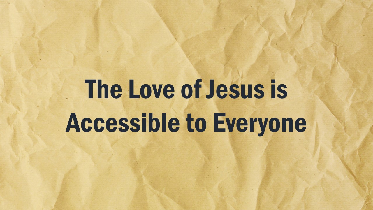 Luke 5:17-26 - Access